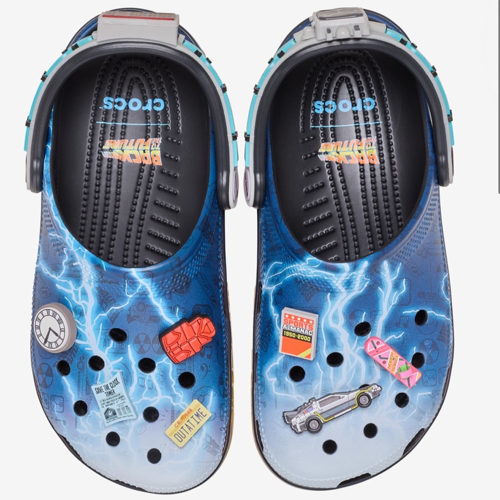 🏎️🔥 CROCS x BACK TO THE FUTURE CLOGS 🏎️🔥